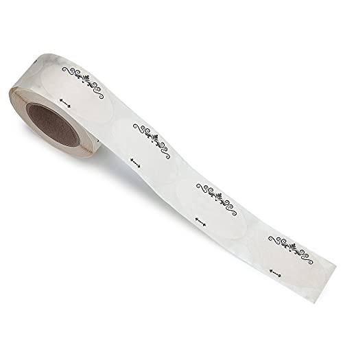 L LIKED 250 Stickers Dissolvable Food Labels for Containers 1 1/8x2 1/4 (1 Rolls - 250 Labels) - Image 4