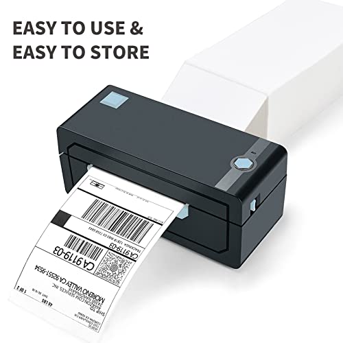 L LIKED Fanfold 4" x 6" Direct Thermal Labels, with Perforated line for Thermal Printers - Compatible Zebra & Rollo Printer (4" x 6" ) - Image 4